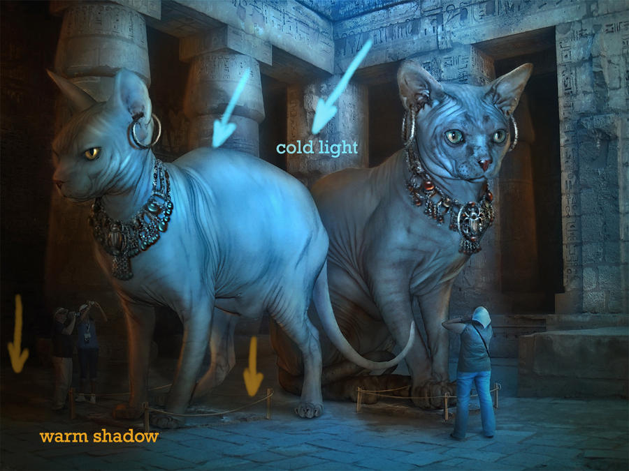 Bastet and Sekhmet Museum 3 by Incantata Bastet and Sekhmet Museum 3 by Incantata