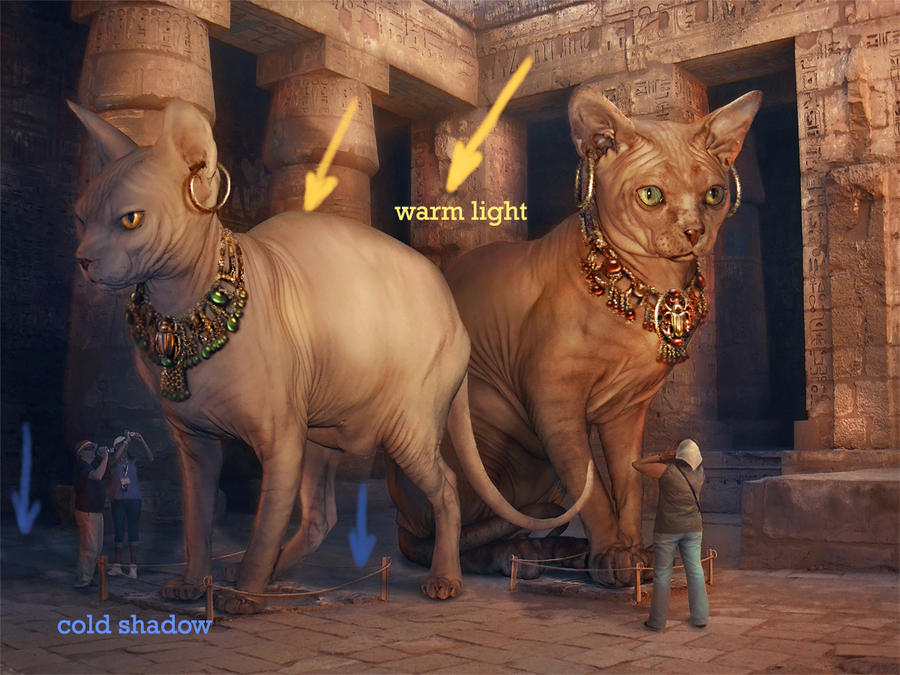 Bastet and Sekhmet Museum 5 by Incantata Bastet and Sekhmet Museum 5 by Incantata