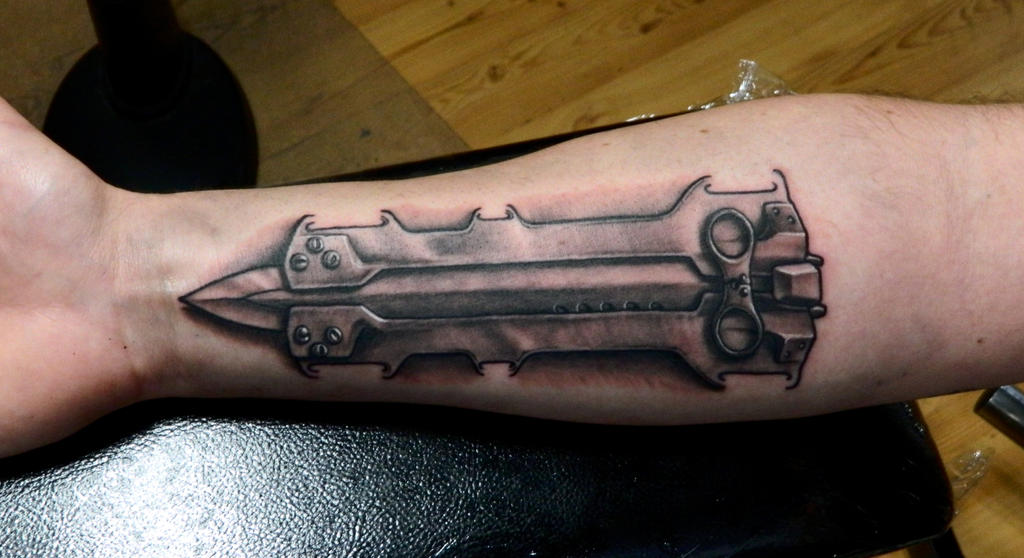 Assassin's Creed Hidden Blade WIP by SiriusTattoo on DeviantArt
