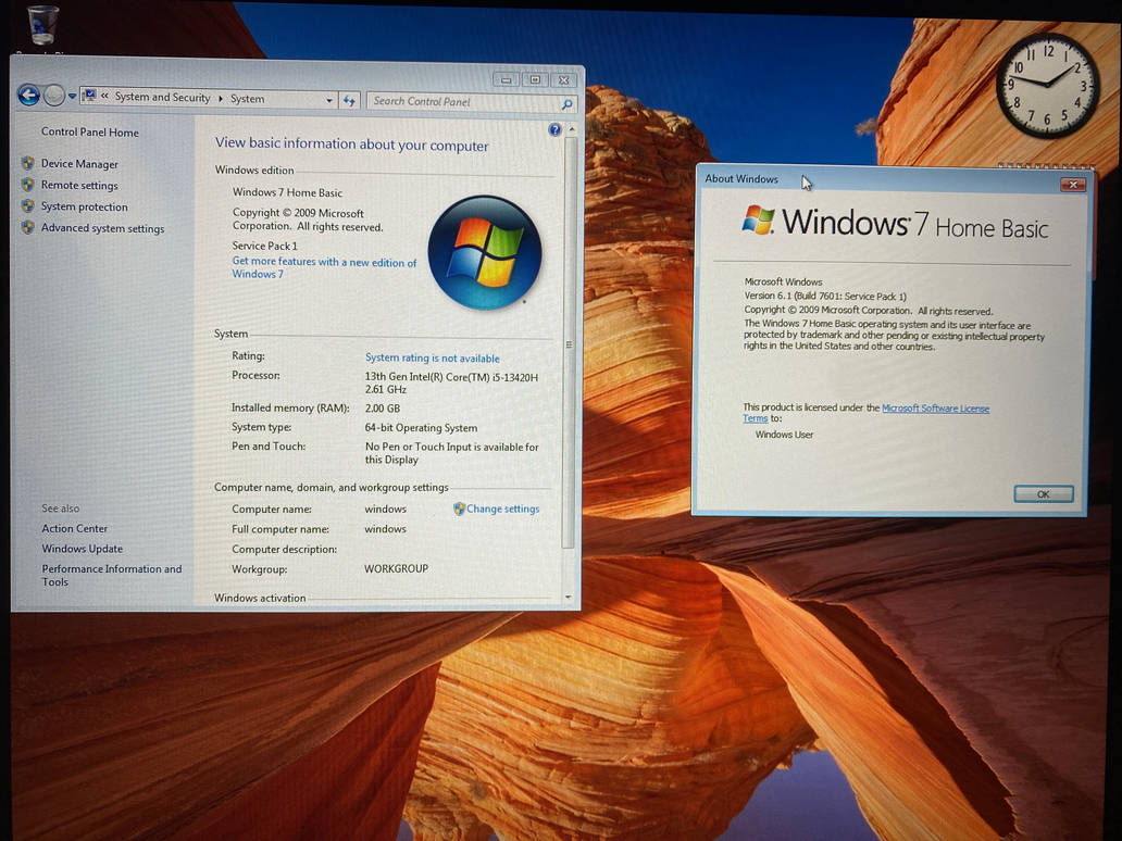 Windows 7 Home Basic Build 7601 by PZGuyRemaker on DeviantArt