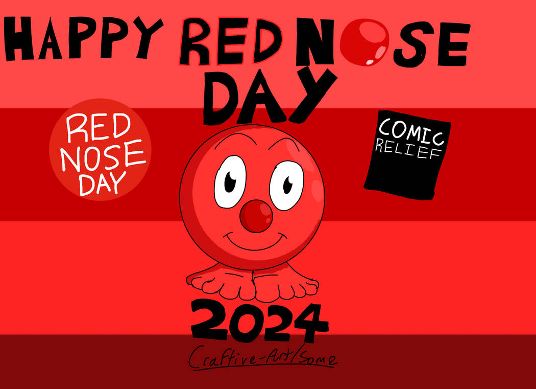Happy Red Nose Day 2024! by AwesomeCraft on DeviantArt