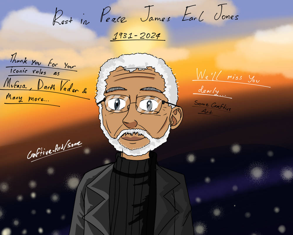 Jones The Riest Rest in peace, James Earl Jones. by AwesomeCraft on DeviantArt