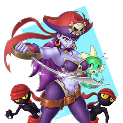 Queen of the Seven Seas: Risky Boots