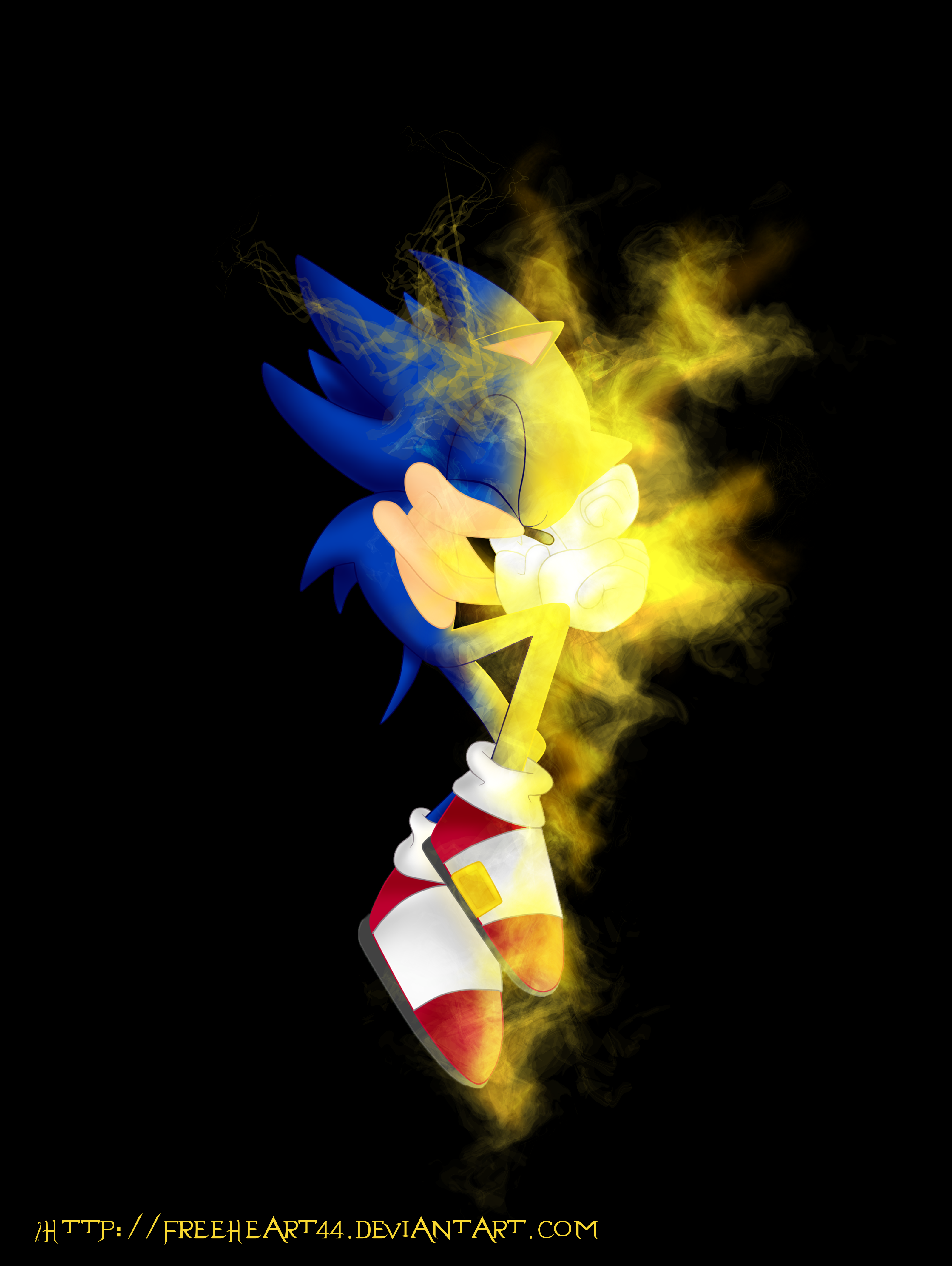 Super Sonic Transformation - Sonic the Hedgehog