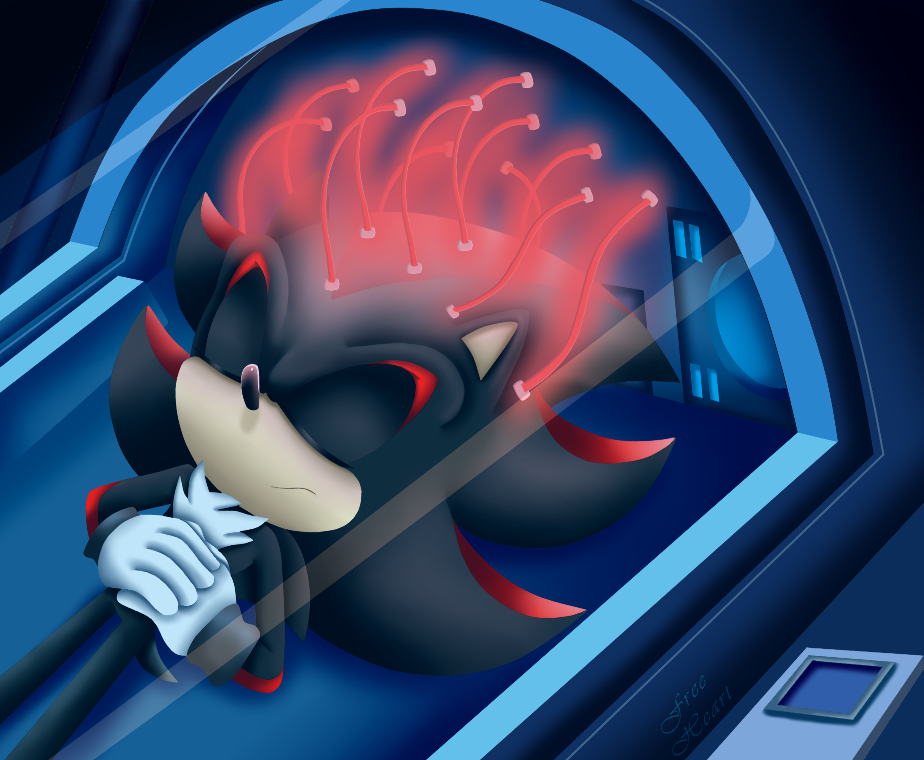 Shadow x Sonic by Nei-Ning on DeviantArt