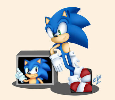 AeroArtwork✰ on X: Finished another Classic Sonic render! This