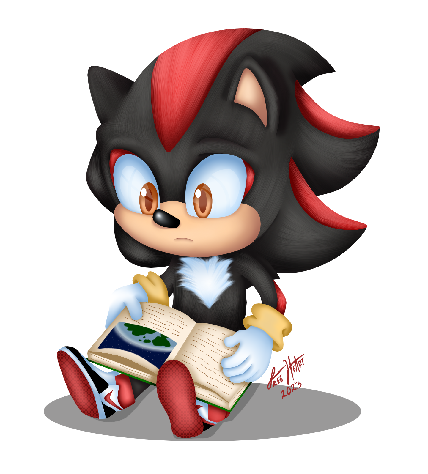 Shadow in Sonic X by FreeHeart44 on DeviantArt