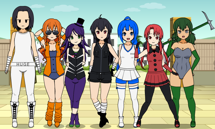 Battlebots as Humans by ClipJointComedian on DeviantArt