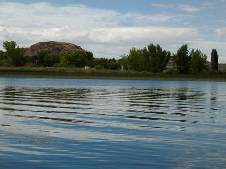 Reflecting on the water