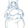 Sketch - Random Curvy Girl