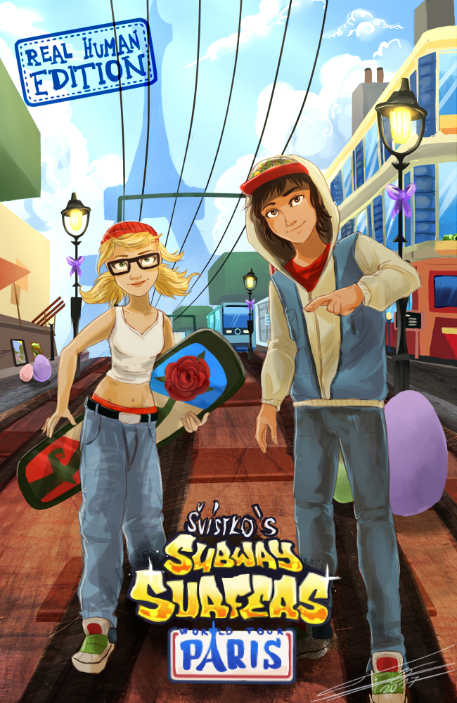 Subway Surfers in Real Life by armihoxha1 on DeviantArt