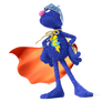Super Grover Render PNG.