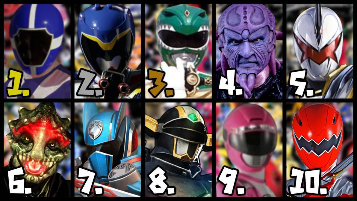 Top 10 Favorite Power Rangers Characters, Part 2. by ...