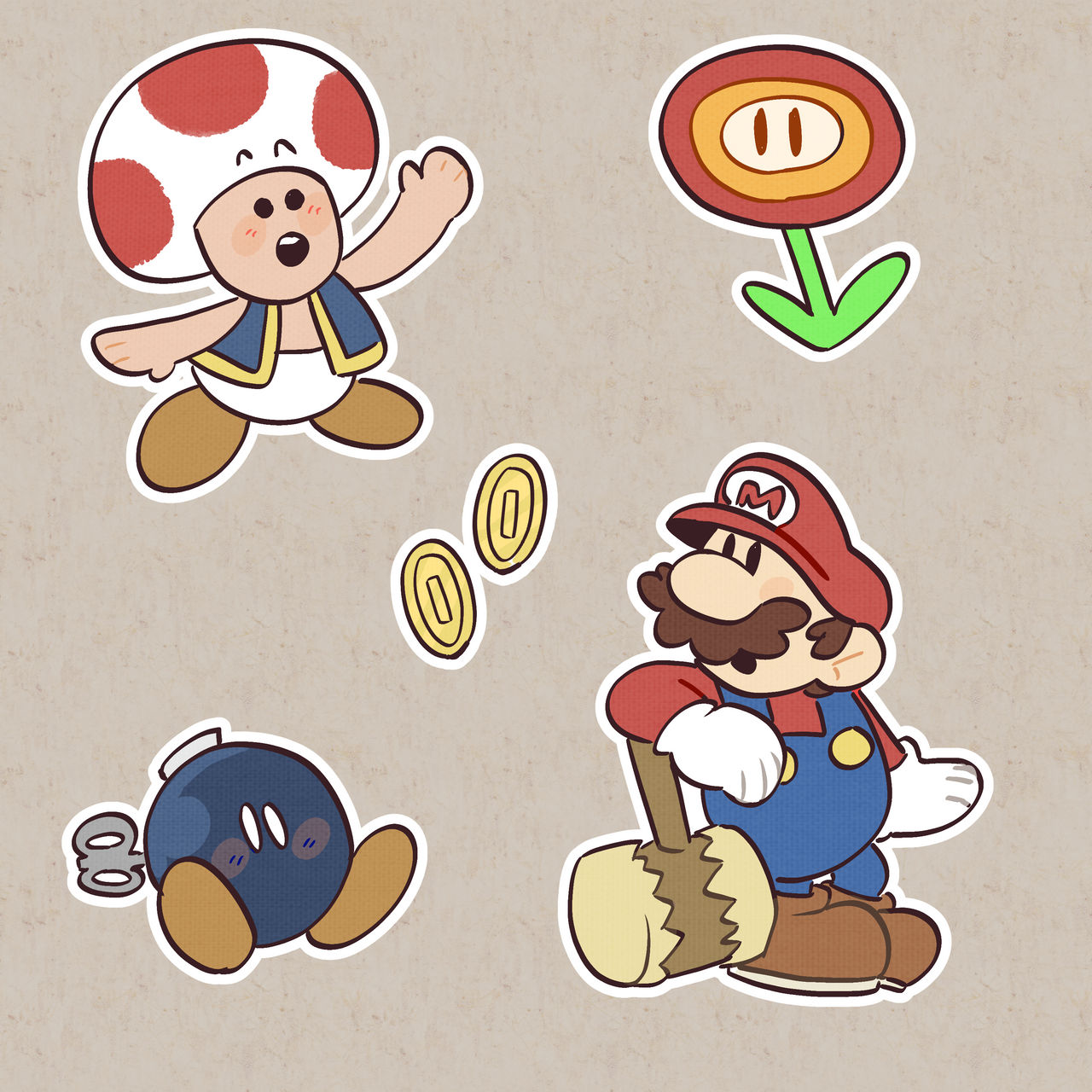 Paper Mario by pupbeat on DeviantArt
