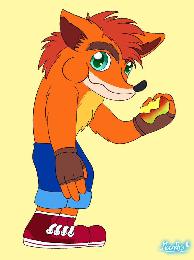 Weird childhood dog named Crash by MoonRayCZ