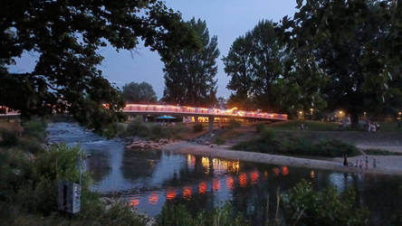 Illuminated Bridge