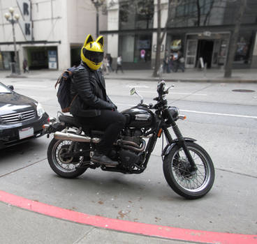 Durarara - Celty on a Motorbike