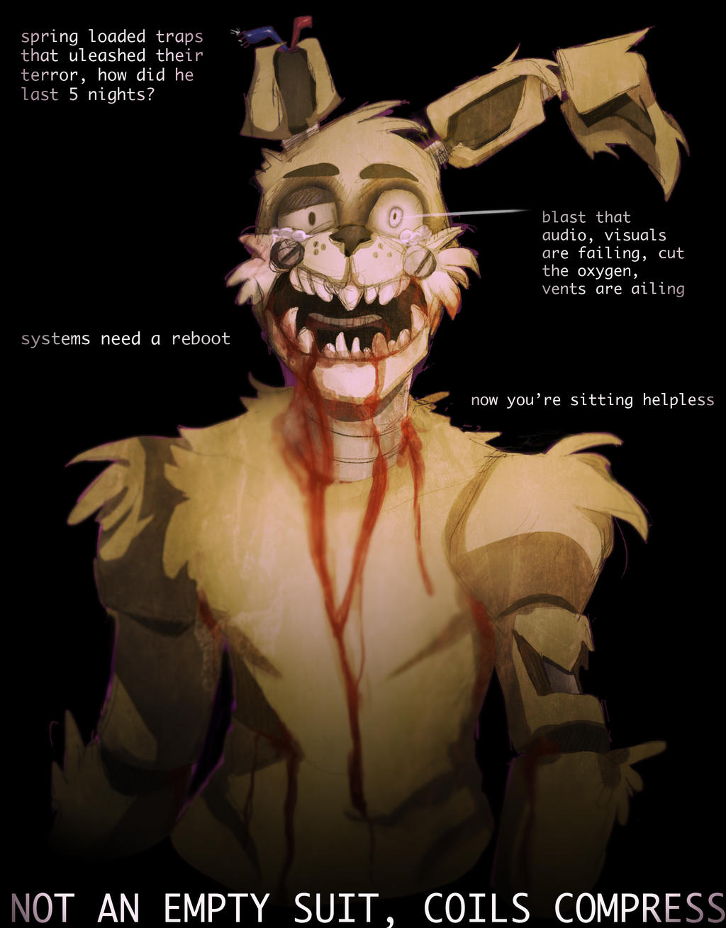 Springtrap By Lady Was Taken On Deviantart