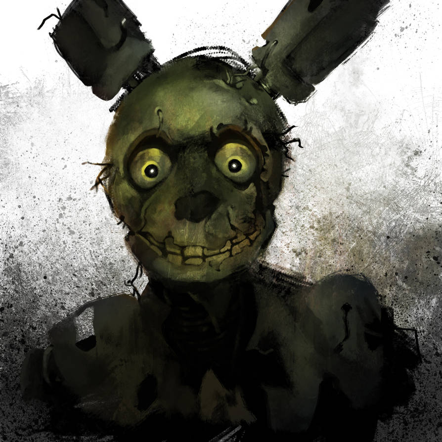 Springtrap Portrait by Lady-Was-Taken on DeviantArt