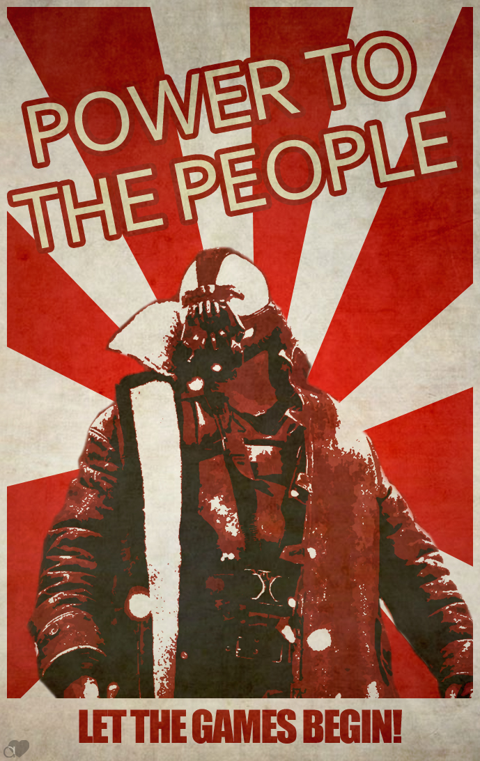 Bane propaganda poster