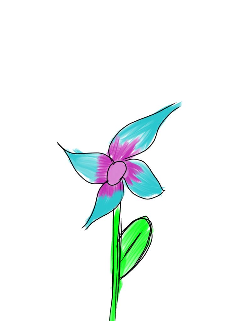 SKETCH A FLOWER