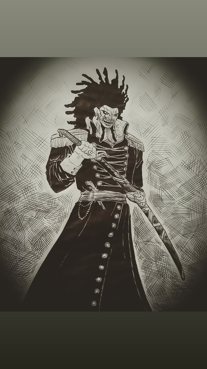 Rocks D. Xebec (Fanart by me) : r/OnePiece