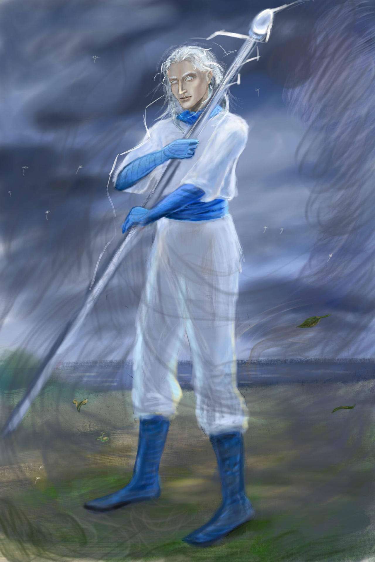 Wind Elemental Demon by Vardalin on DeviantArt
