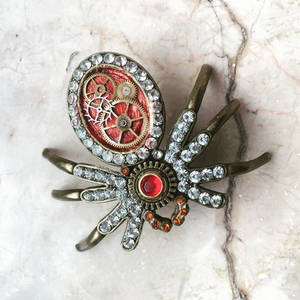 Steampunk Special Spider Necklace