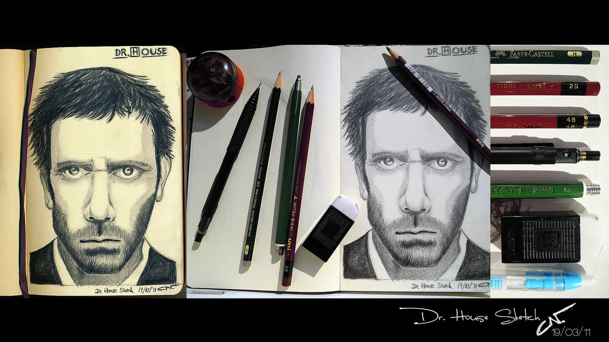 Dr House Sketch by 00CN on DeviantArt
