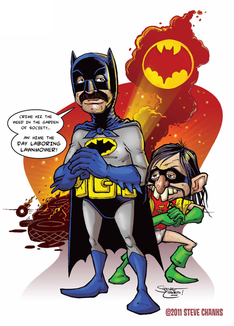Hispanic Batman by SteveChanks