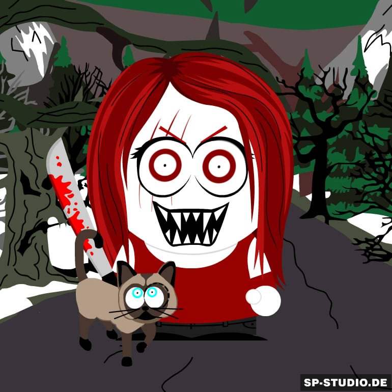 Red and Tori in South Park