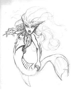 Mermaid sketch