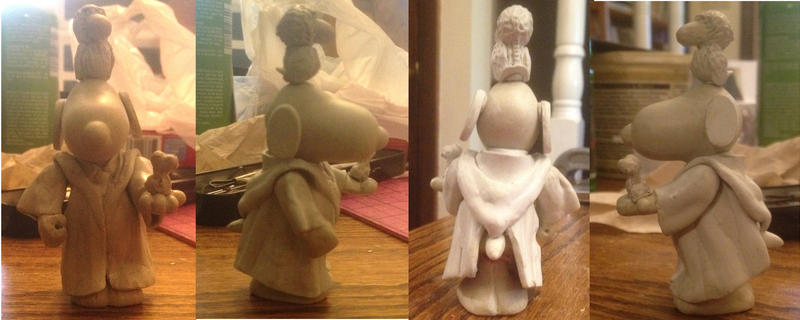Hairy Spotter WIP Sculpt by ARMORMAN