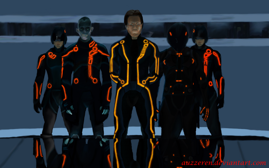 Tron Fanart- Flynn's Safehouse