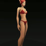 Animated Female Blood Elf