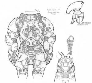 Centurion ''HH-06'' Powered Armor System