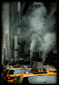 Yellow cabs, NYC