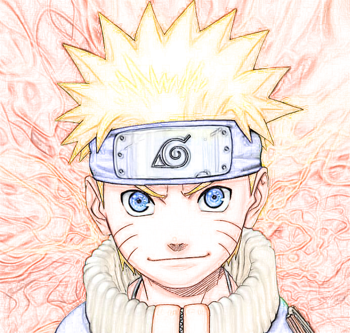 Colored Naruto Pencil Sketch by grei10 on DeviantArt