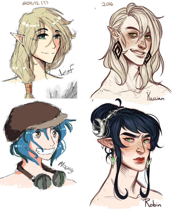 they got more freckly