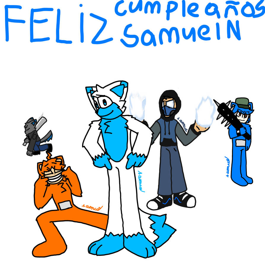 Un dibujo rancio que habia hecho para mi cumple by SamueNART on DeviantArt