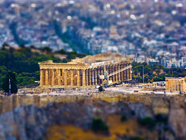 Legend tilt shift