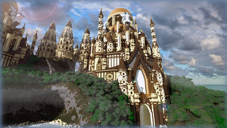 Minecraft :: Sandstone Castle