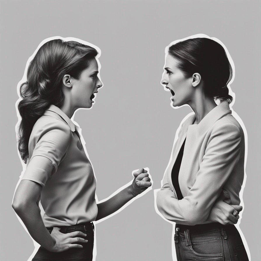 Women Argue by ald116 on DeviantArt