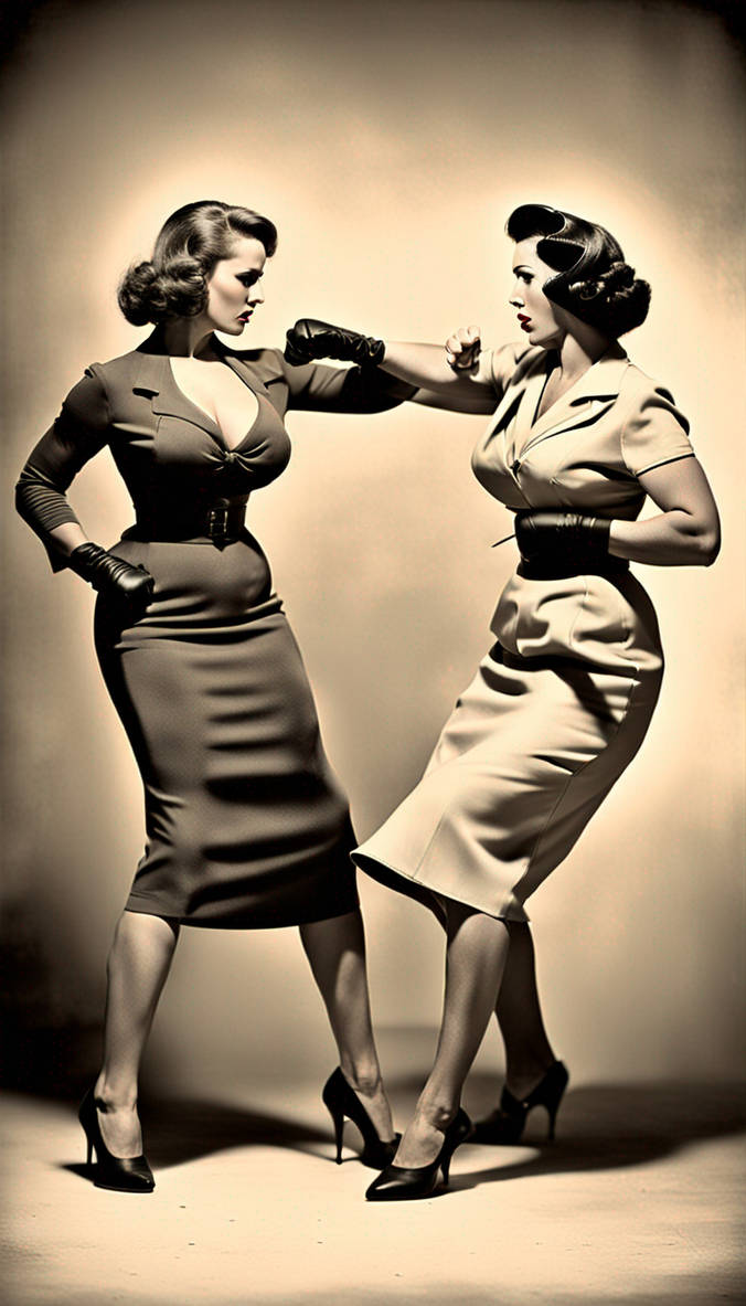 Deviantart 50s 1950's ex-wives by ald116 on DeviantArt