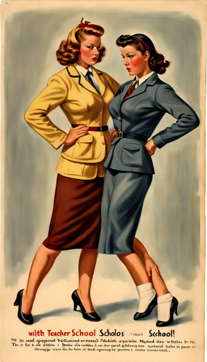 50's school rivals by ald116 on DeviantArt