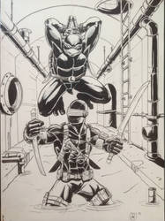 Leonardo vs snake eyes