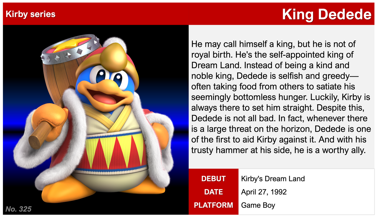 Dedede Turn 325. King Dedede by GoGoDoodles on DeviantArt