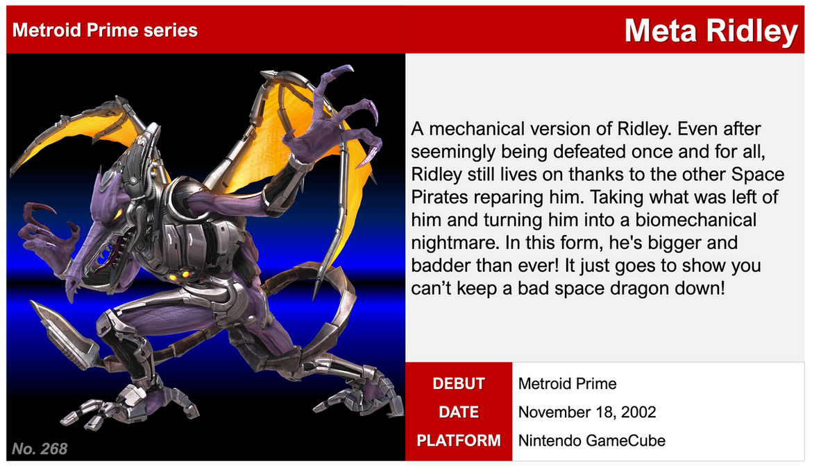 268. Meta Ridley by GoGoDoodles on DeviantArt