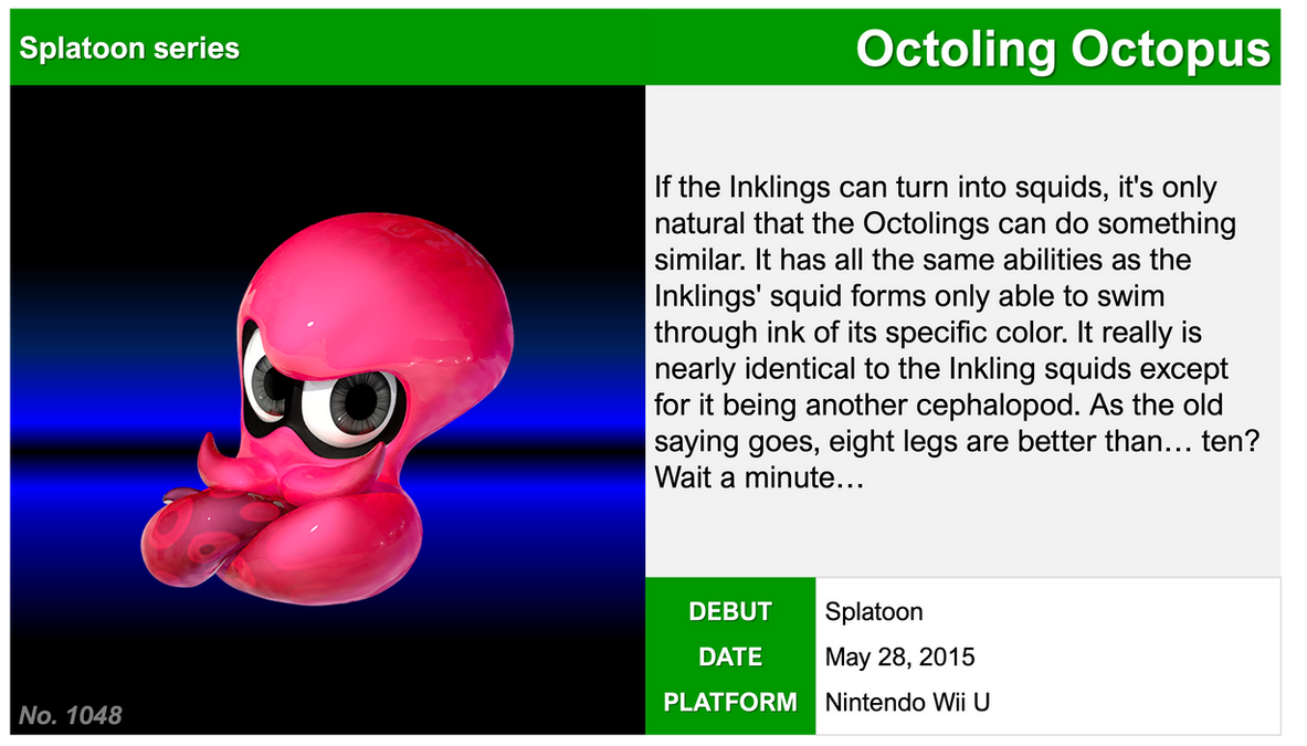 1048. Octoling Octopus by GoGoDoodles on DeviantArt