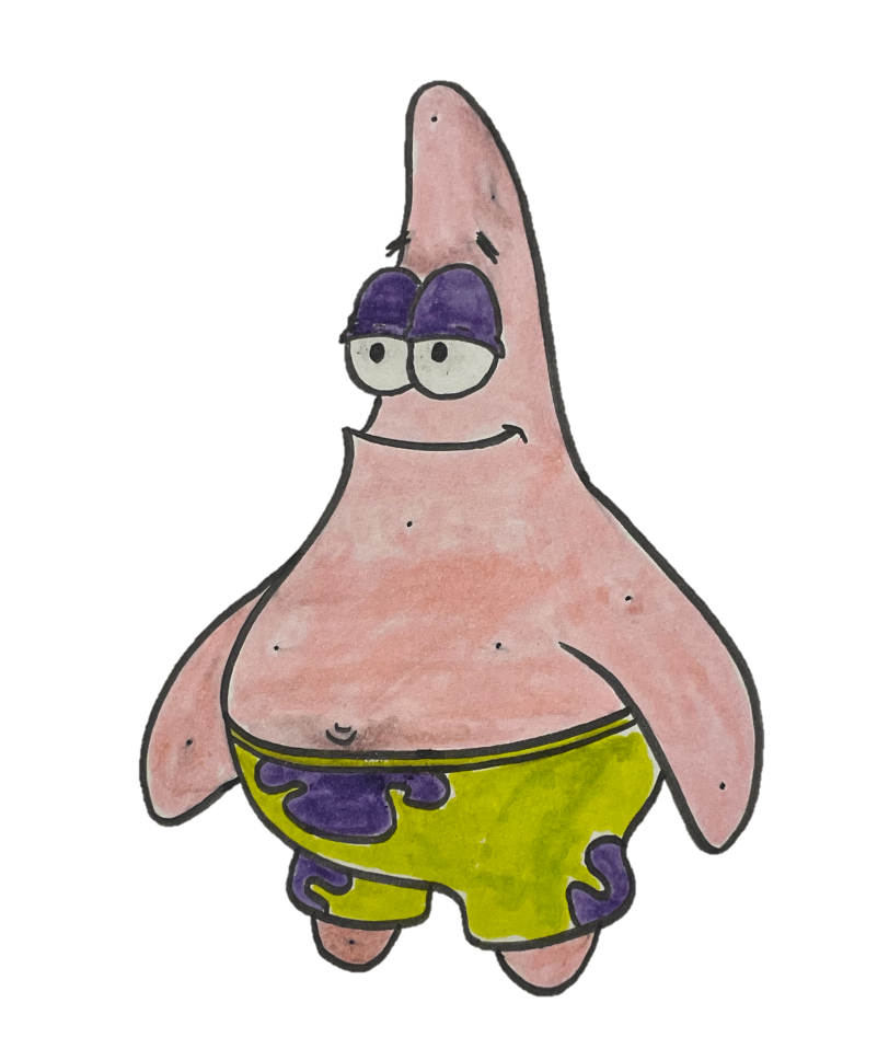 Scratch Patrick Baked Patrick by GoGoDoodles on DeviantArt